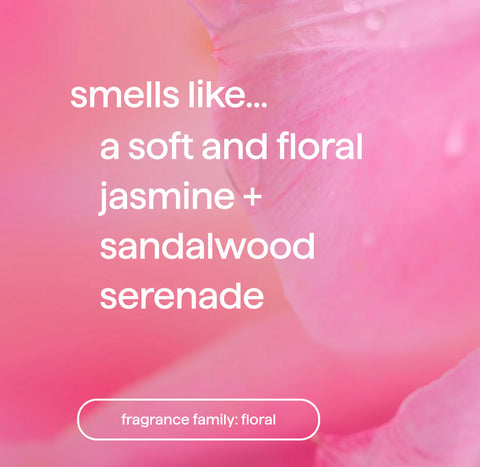 dream foam | foaming body wash - jasmine + sandalwood, 13.5 fl oz