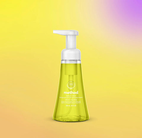 foaming hand wash - lemon mint, 10 fl oz