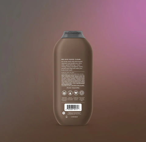 men body wash - sandalwood + vetiver, 18 fl oz