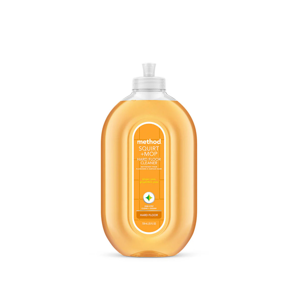 squirt + mop hard floor cleaner - ginger yuzu, 25 fl oz