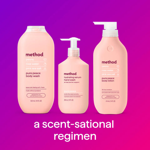 hydrating serum hand wash - pure peace, 10 oz