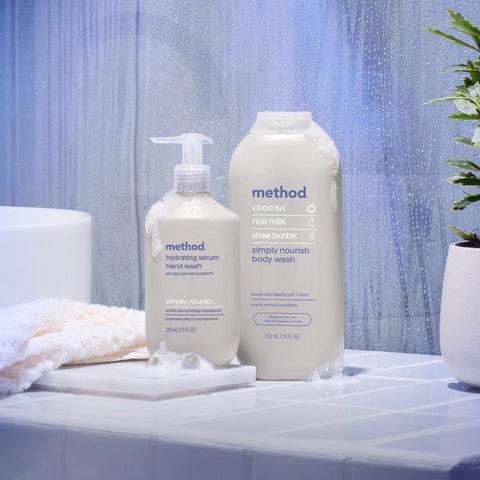 hydrating serum hand wash - simply nourish, 10 oz