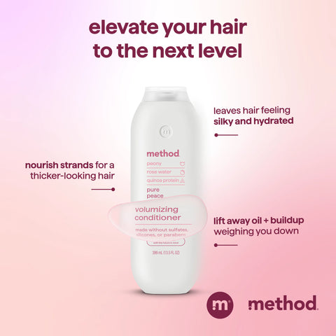 volumizing conditioner - pure peace, 13.5 fl oz