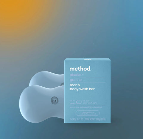 bar soap - glacier + granite, 2 bars