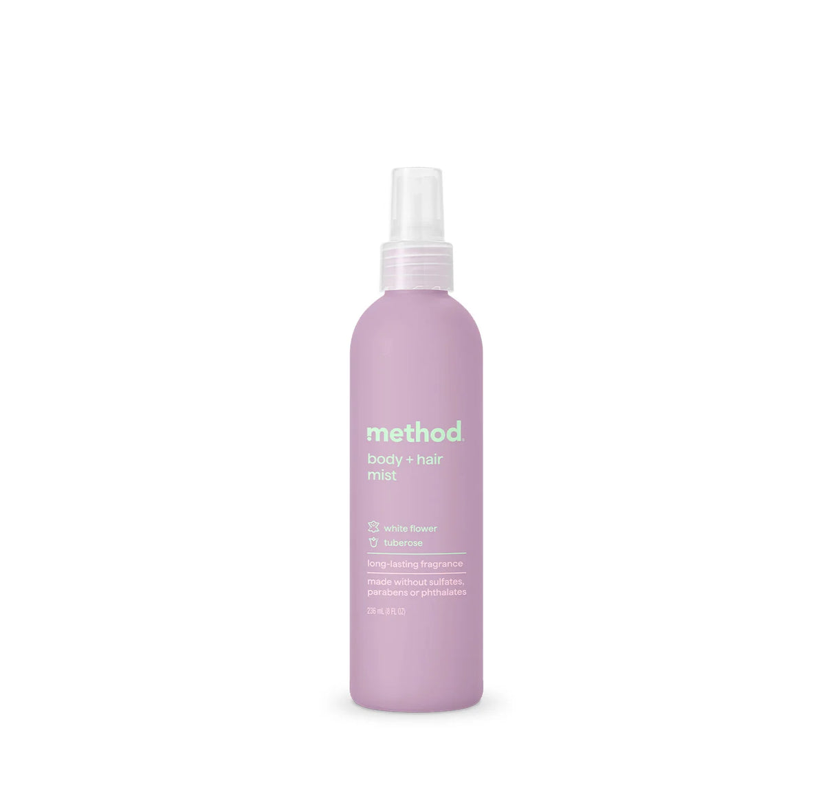 body + hair mist - white flower + tuberose, 8 fl oz