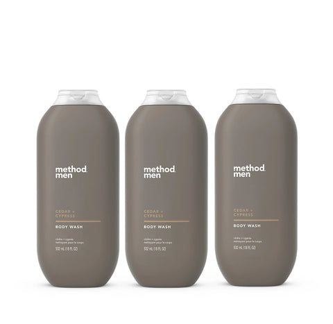 men body wash 3-count bundle - cedar + cypress