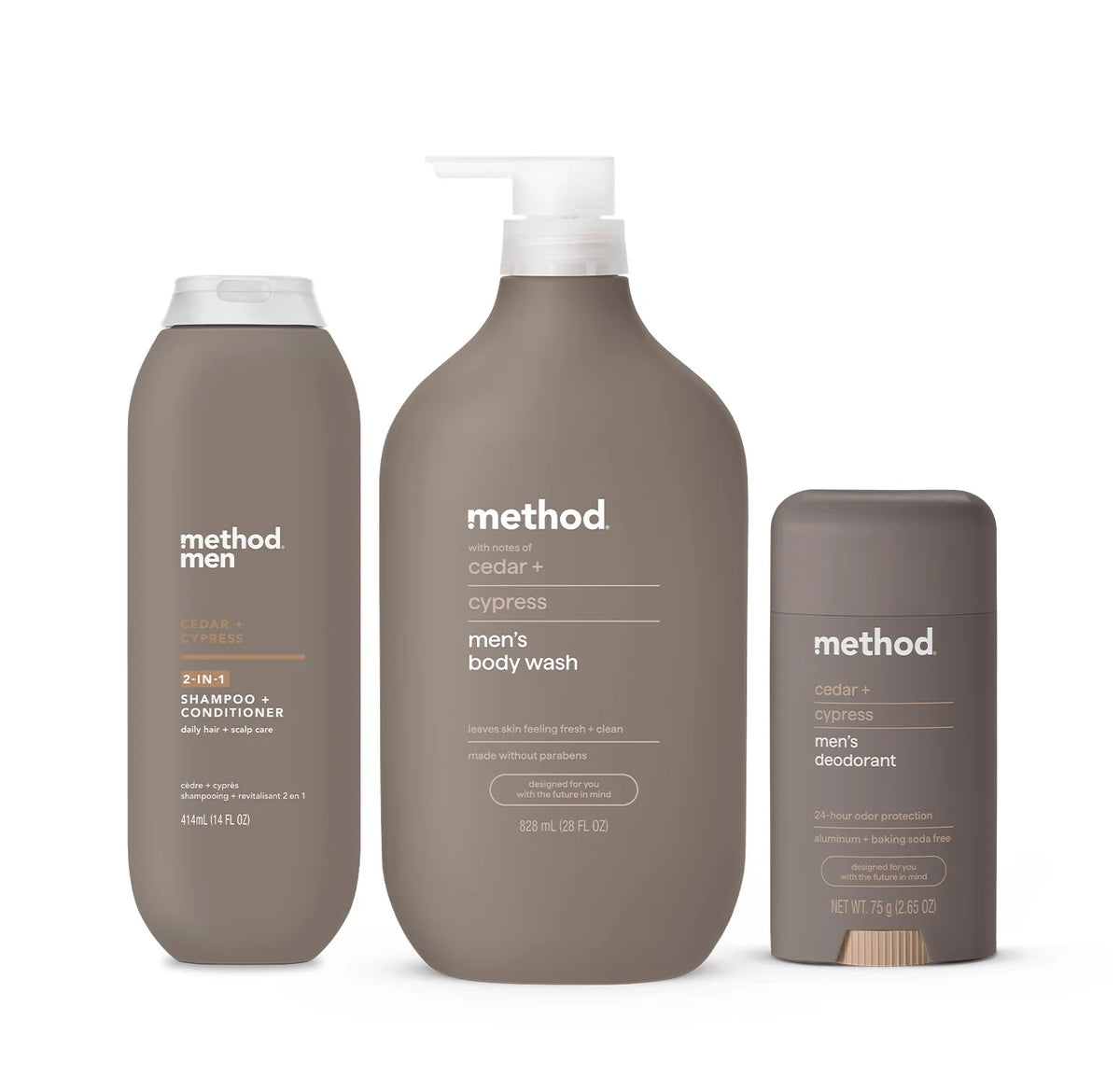 men bundle - cedar + cypress