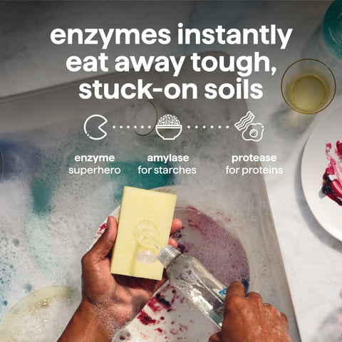 super shine liquid dish soap - dewy daze, 16 fl oz