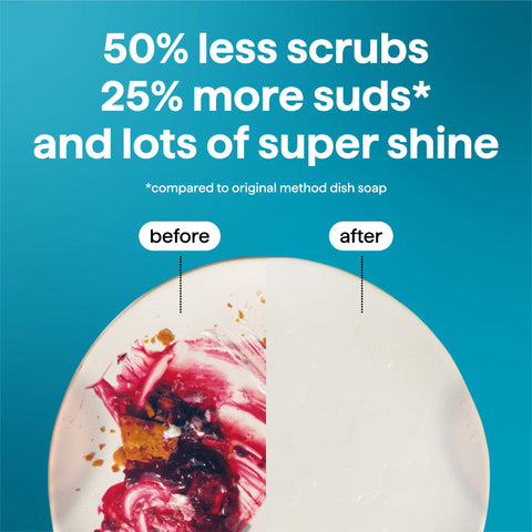 super shine liquid dish soap starter set - dewy daze, 64 fl oz