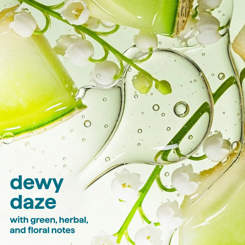 super shine liquid dish soap refill - dewy daze, 48 fl oz