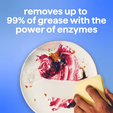 super shine liquid dish soap refill - free + clear, 48 fl oz