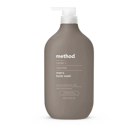 body wash - cedar + cypress, 28 fl oz