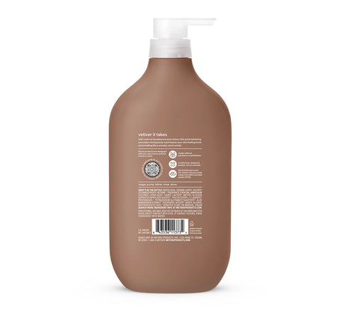 body wash - sandalwood + vetiver, 28 fl oz