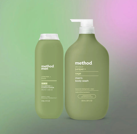 men shower wash duo - juniper + sage