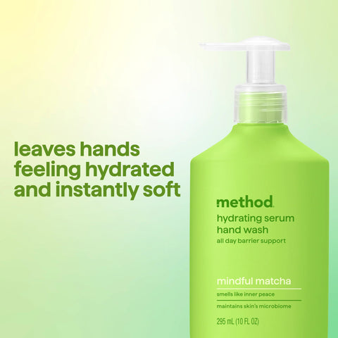 hydrating serum hand wash - mindful matcha, 10 oz