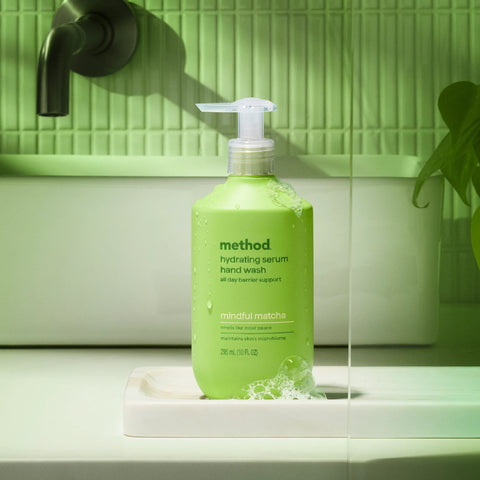 hydrating serum hand wash - mindful matcha, 10 oz