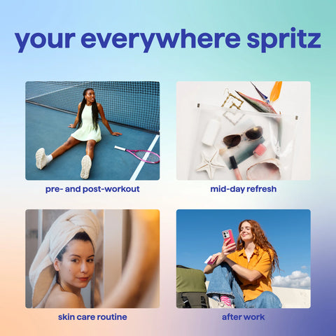 skin spritz face + body mist