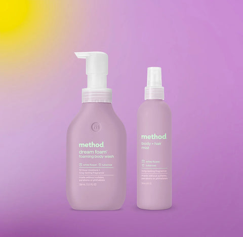 white flower + tuberose body wash + mist duo