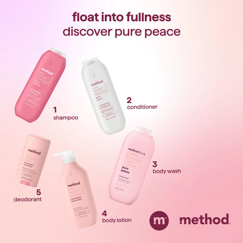 volumizing shampoo - pure peace, 14 fl oz