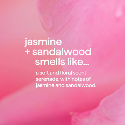 body + hair mist - jasmine + sandalwood, 8 fl oz