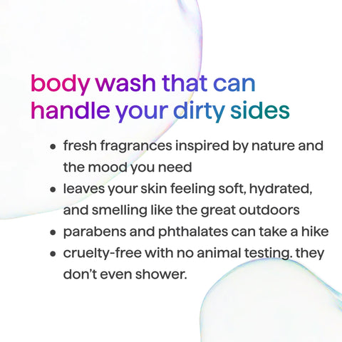 body wash - marine + mist, 18 fl oz